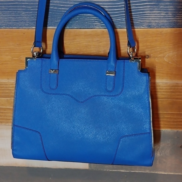 Rebecca Minkoff Medium blue satchel crossbody - Picture 4 of 11